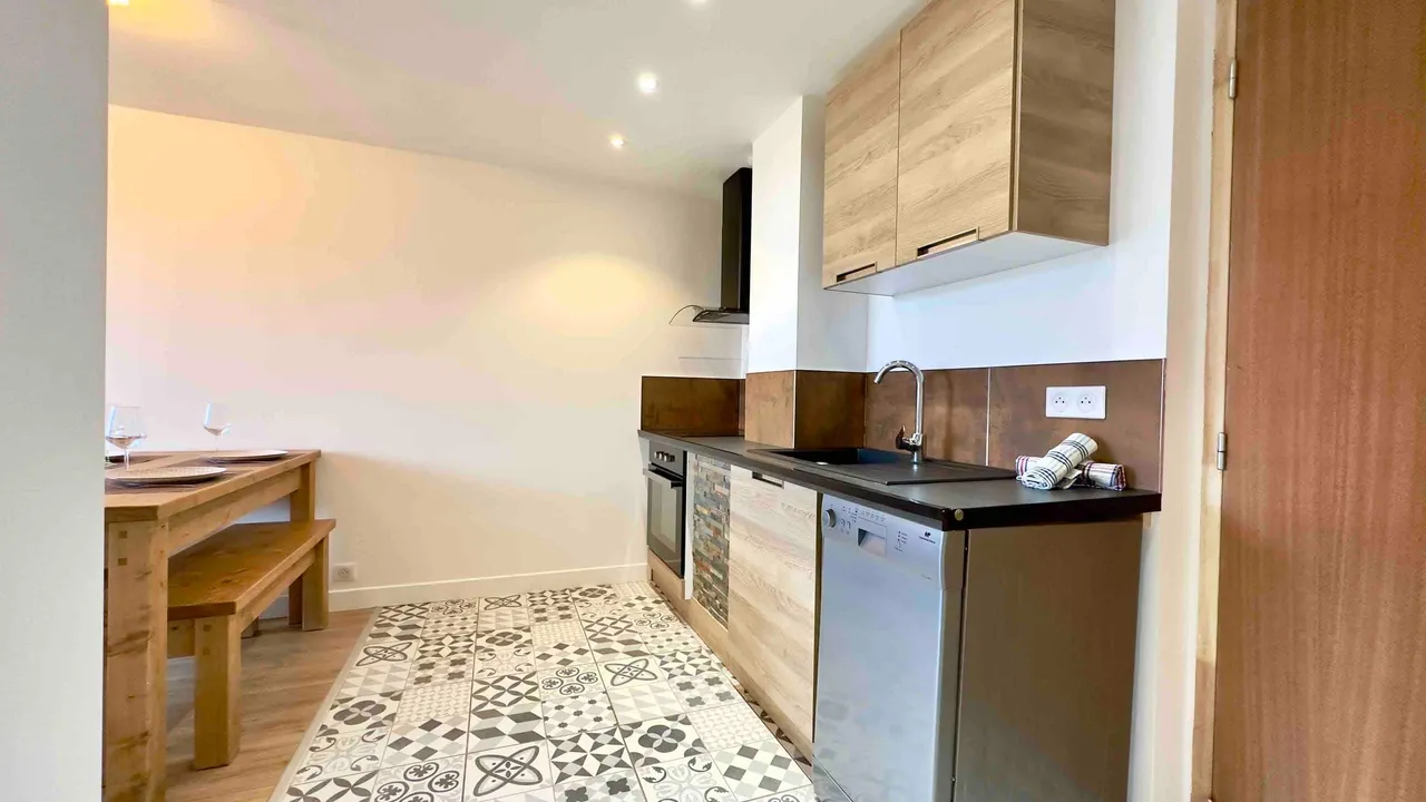 Appartement 11 : la cuisine équipée