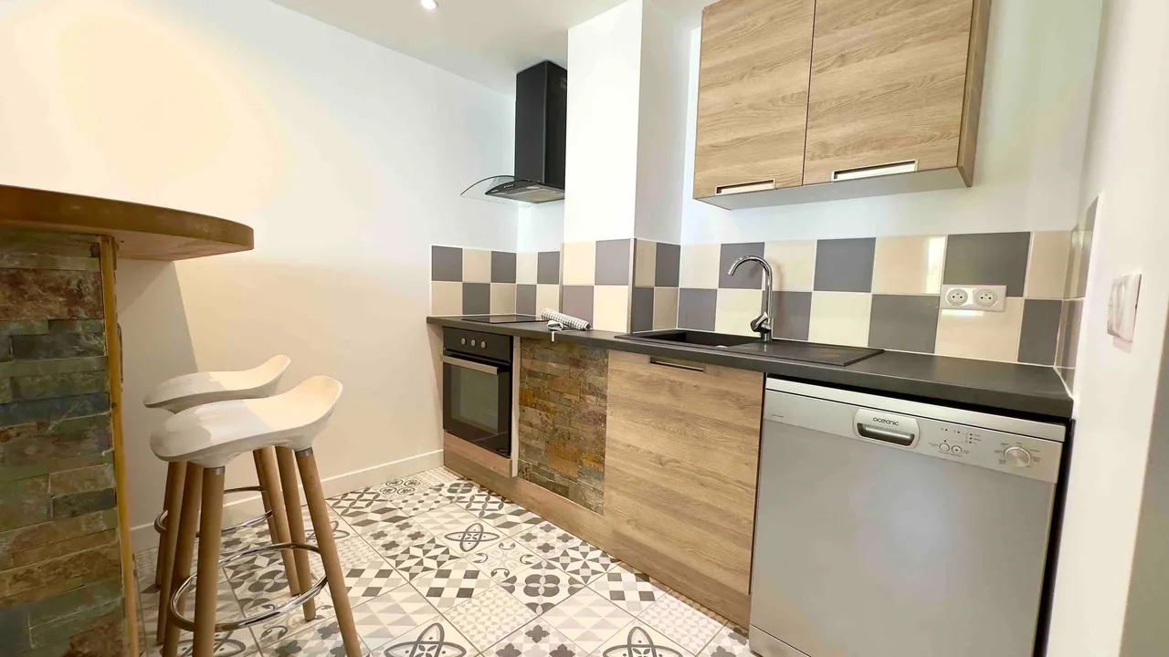 Appartement 12 : la cuisine équipée